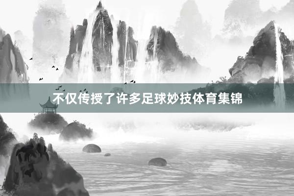 不仅传授了许多足球妙技体育集锦
