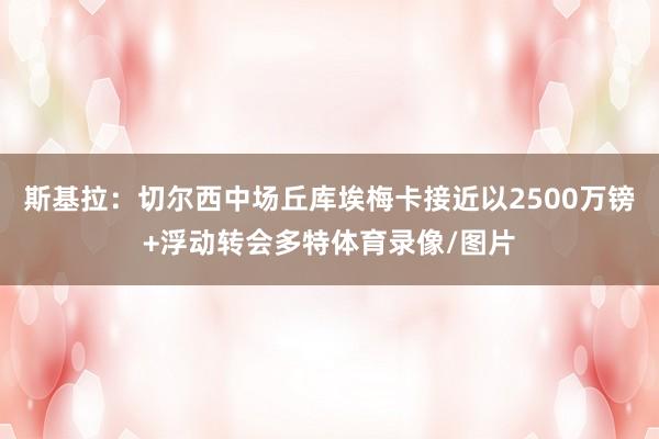 斯基拉：切尔西中场丘库埃梅卡接近以2500万镑+浮动转会多特体育录像/图片