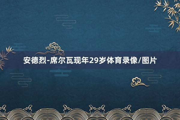 安德烈-席尔瓦现年29岁体育录像/图片