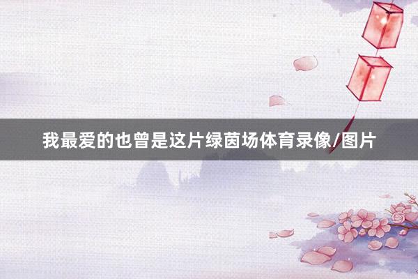 我最爱的也曾是这片绿茵场体育录像/图片