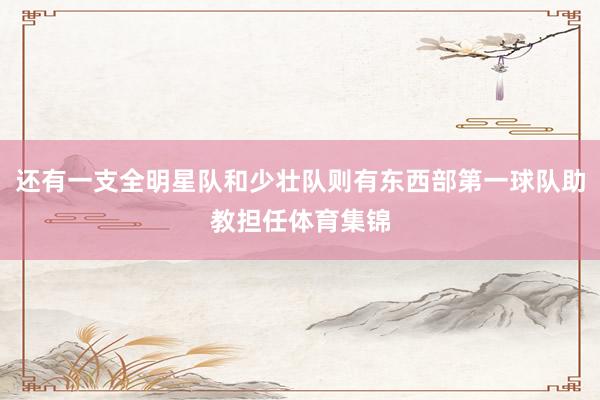 还有一支全明星队和少壮队则有东西部第一球队助教担任体育集锦