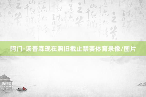 阿门-汤普森现在照旧截止禁赛体育录像/图片