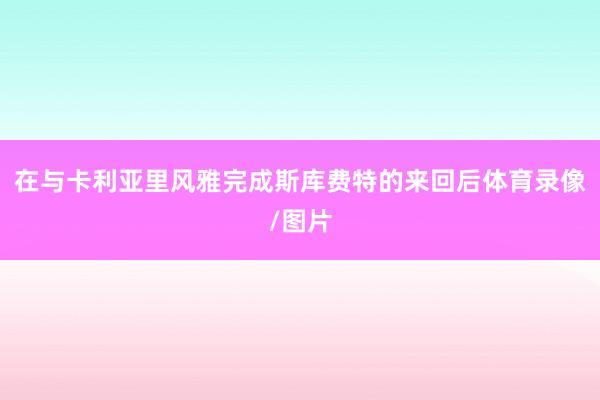 在与卡利亚里风雅完成斯库费特的来回后体育录像/图片