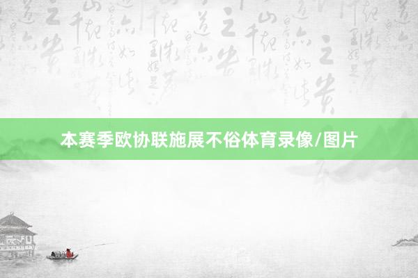 本赛季欧协联施展不俗体育录像/图片