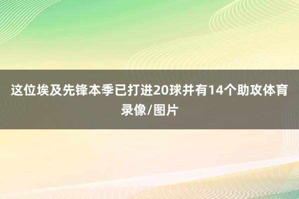 这位埃及先锋本季已打进20球并有14个助攻体育录像/图片