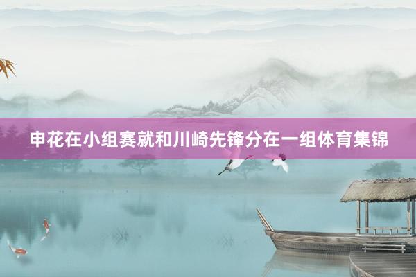 申花在小组赛就和川崎先锋分在一组体育集锦