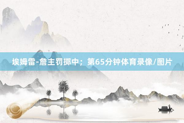 埃姆雷-詹主罚掷中；第65分钟体育录像/图片