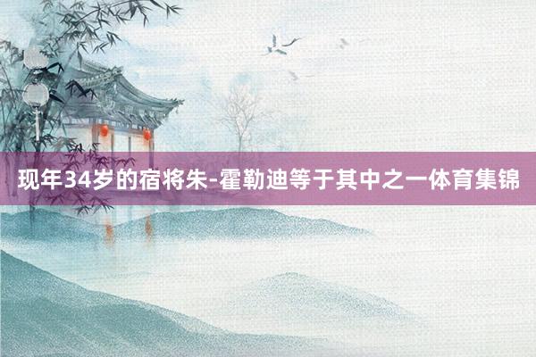 现年34岁的宿将朱-霍勒迪等于其中之一体育集锦