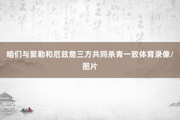 咱们与聚勒和厄兹詹三方共同杀青一致体育录像/图片